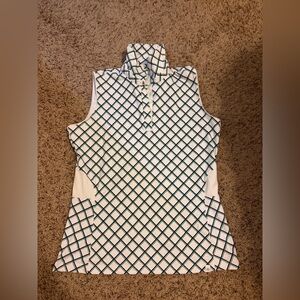 Lady Hagen Golf Polo Sleeveless Top